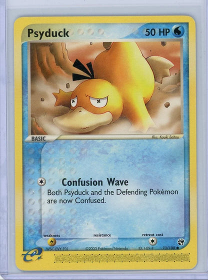 Psyduck Pokémon Sandstorm #73/100