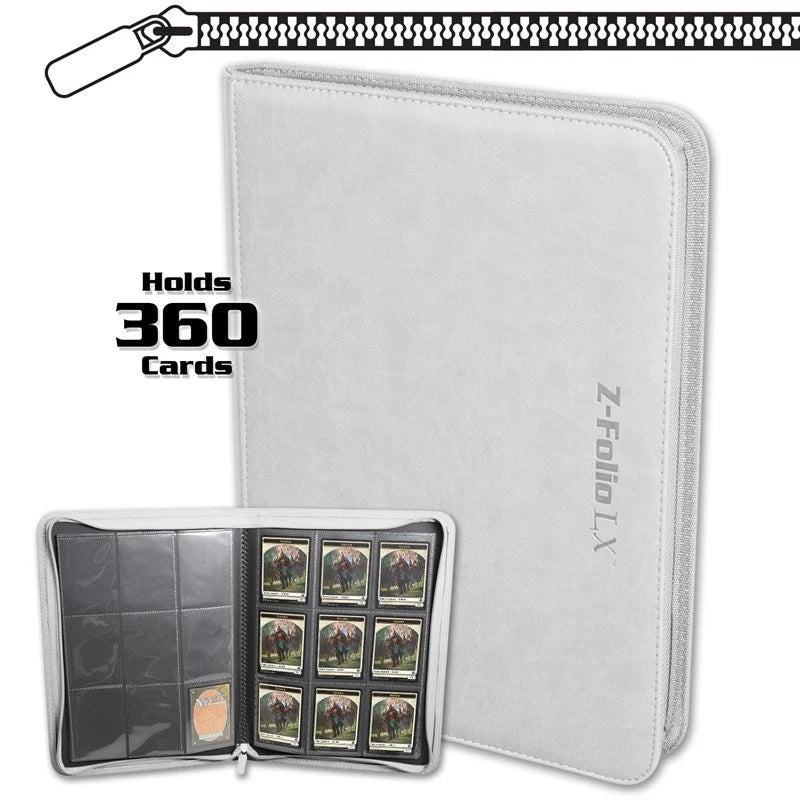 Z-Folio 9-Pocket LX Album - White