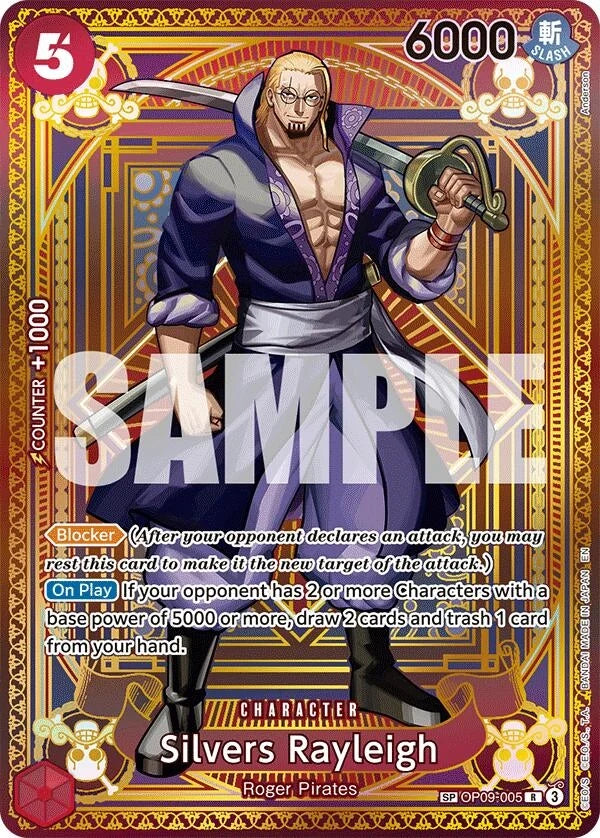 Silvers Rayleigh (SP) (OP09-005) (A Fist of Divine Speed) (OP11)