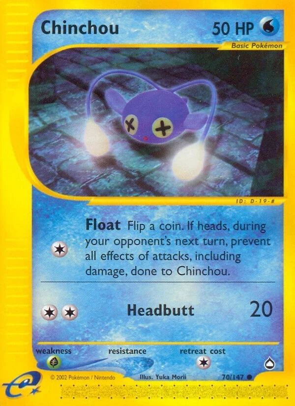Chinchou (70) (070/147) (Aquapolis) (AQ)