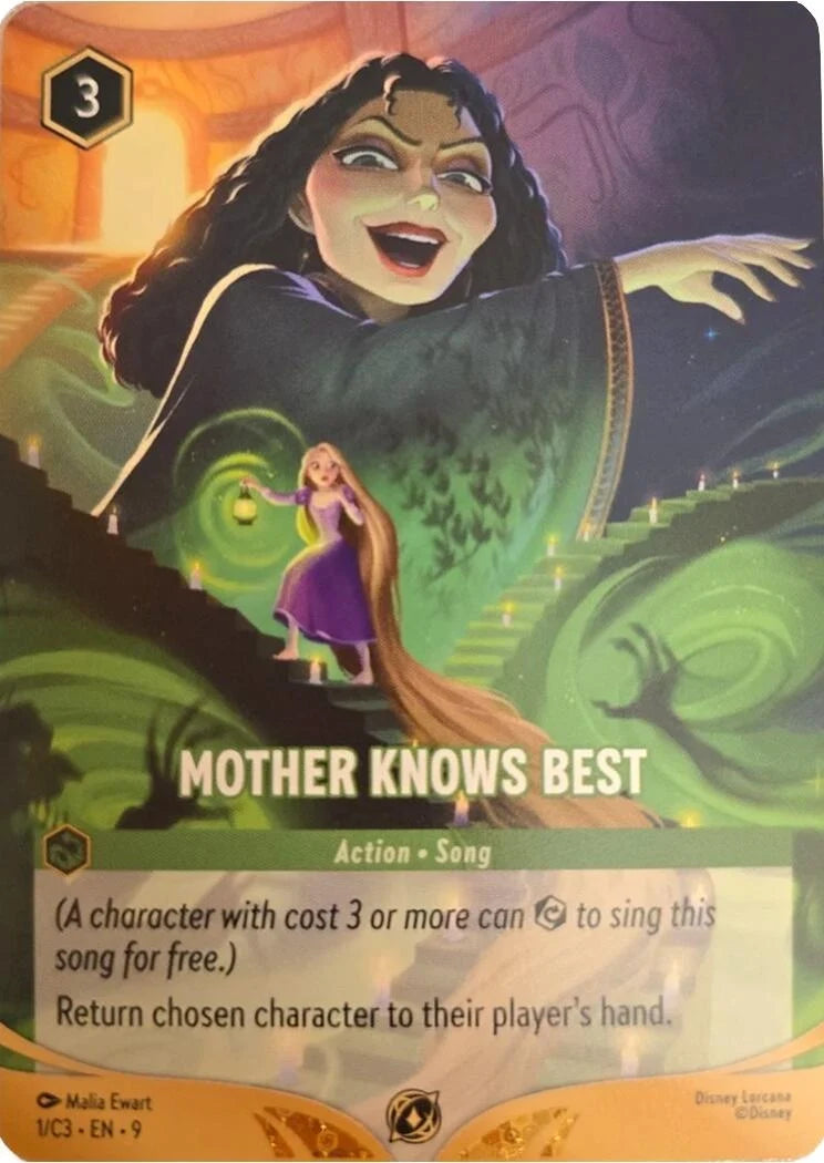 Mother Knows Best (1) (Disney Lorcana Promo Cards) (DLPC)
