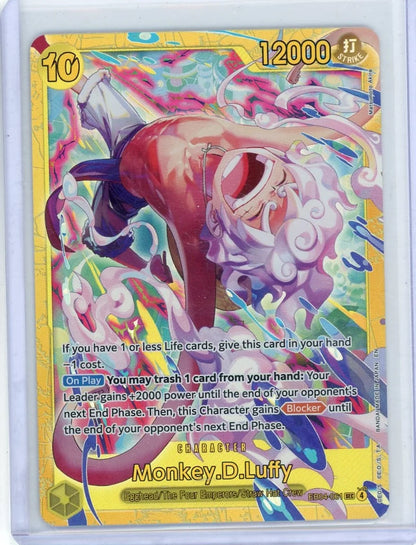 Monkey D. Luffy One Piece Adventure on Kami's Island Secret Rare #EB04-061