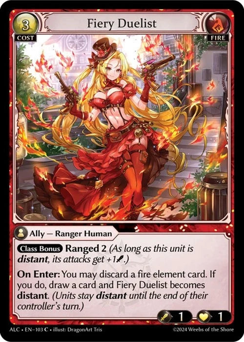 Fiery Duelist (103) (Alchemical Revolution) (ALC)