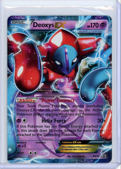 Deoxys EX Pokémon Team Plasma Black Star Promo #BW82