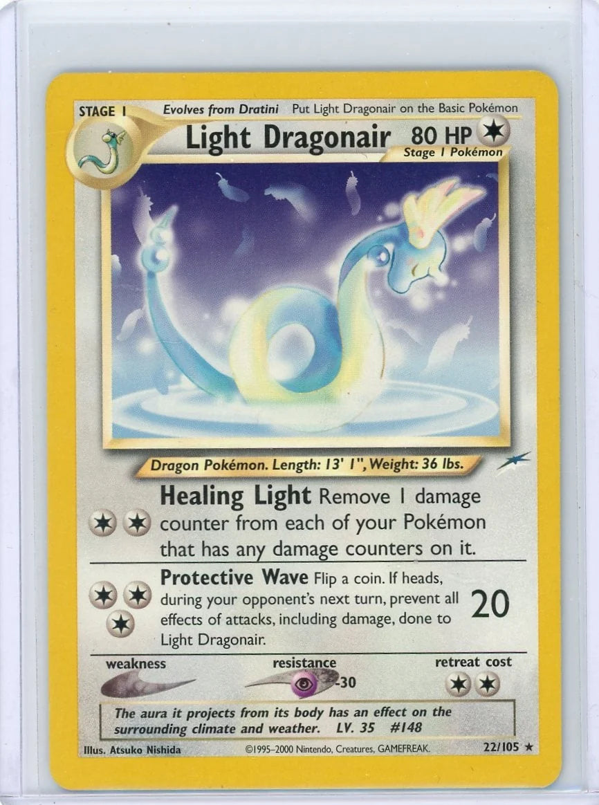 Light Dragonair Pokémon Neo Destiny #22/105 (LP)