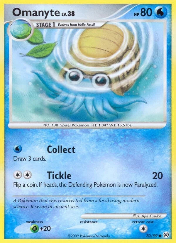 Omanyte (70/99) (Arceus) (AR)