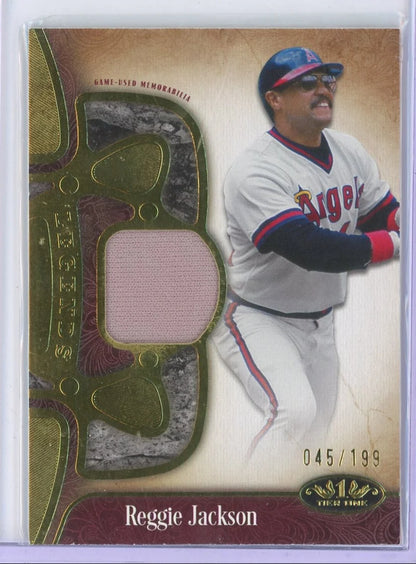 Reggie Jackson 2026 Topps Tier One Legend Relic #T1LR-RJA #'d /199