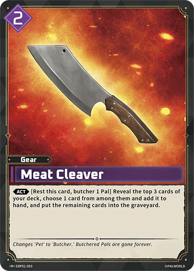 Meat Cleaver (EBP01-093) (Dawn of Palpagos) (EBP01)