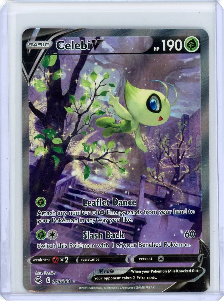 Celebi V Pokémon Fusion Strike Alternate Art #245/264