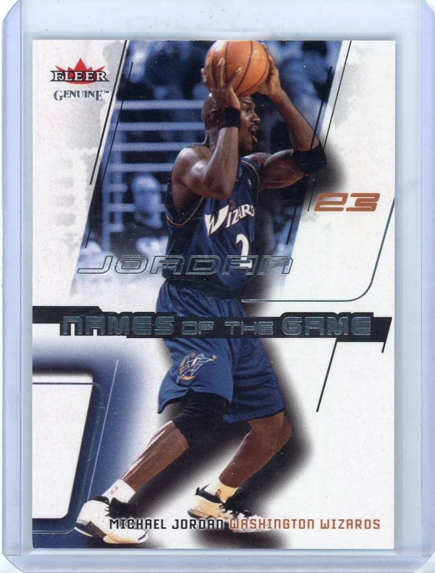 Michael Jordan 2002-03 Fleer Names of the Game