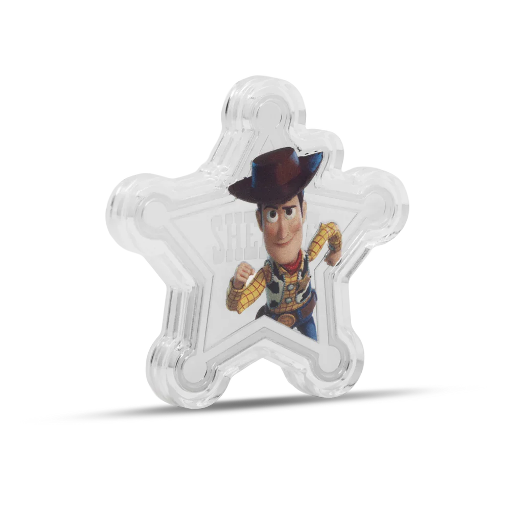 Disney Pixar Toy Story 30th Anniversary Woody 1oz Silver Coin