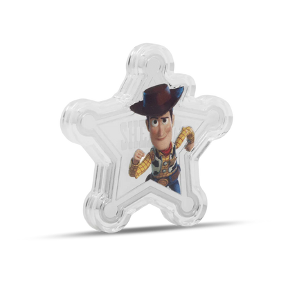 Disney Pixar Toy Story 30th Anniversary Woody 1oz Silver Coin
