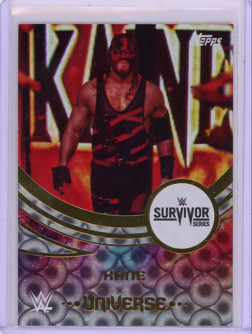 Kane Legend 2025 Topps Universe WWE Event Variation Rings