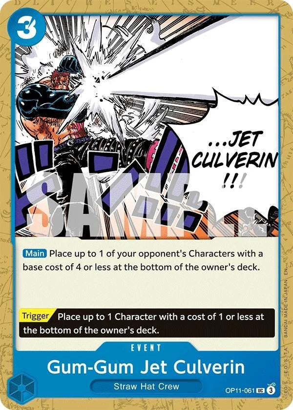 Gum-Gum Jet Culverin (OP11-061) (A Fist of Divine Speed) (OP11)