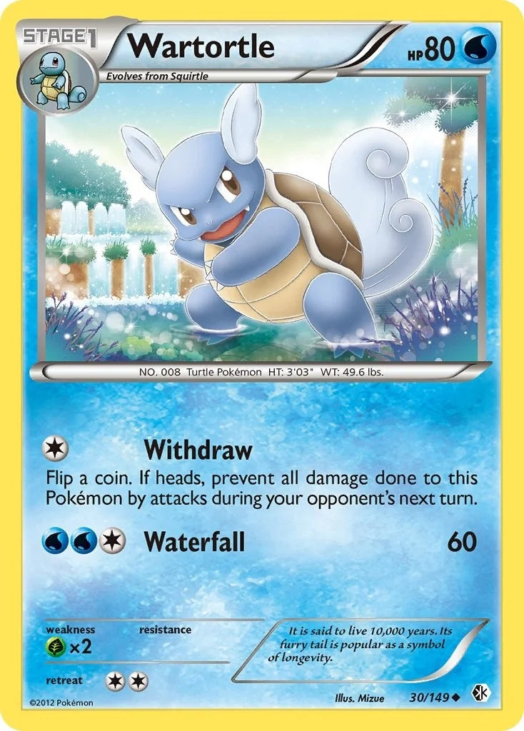 Wartortle (30/149) (Boundaries Crossed) (BCR)