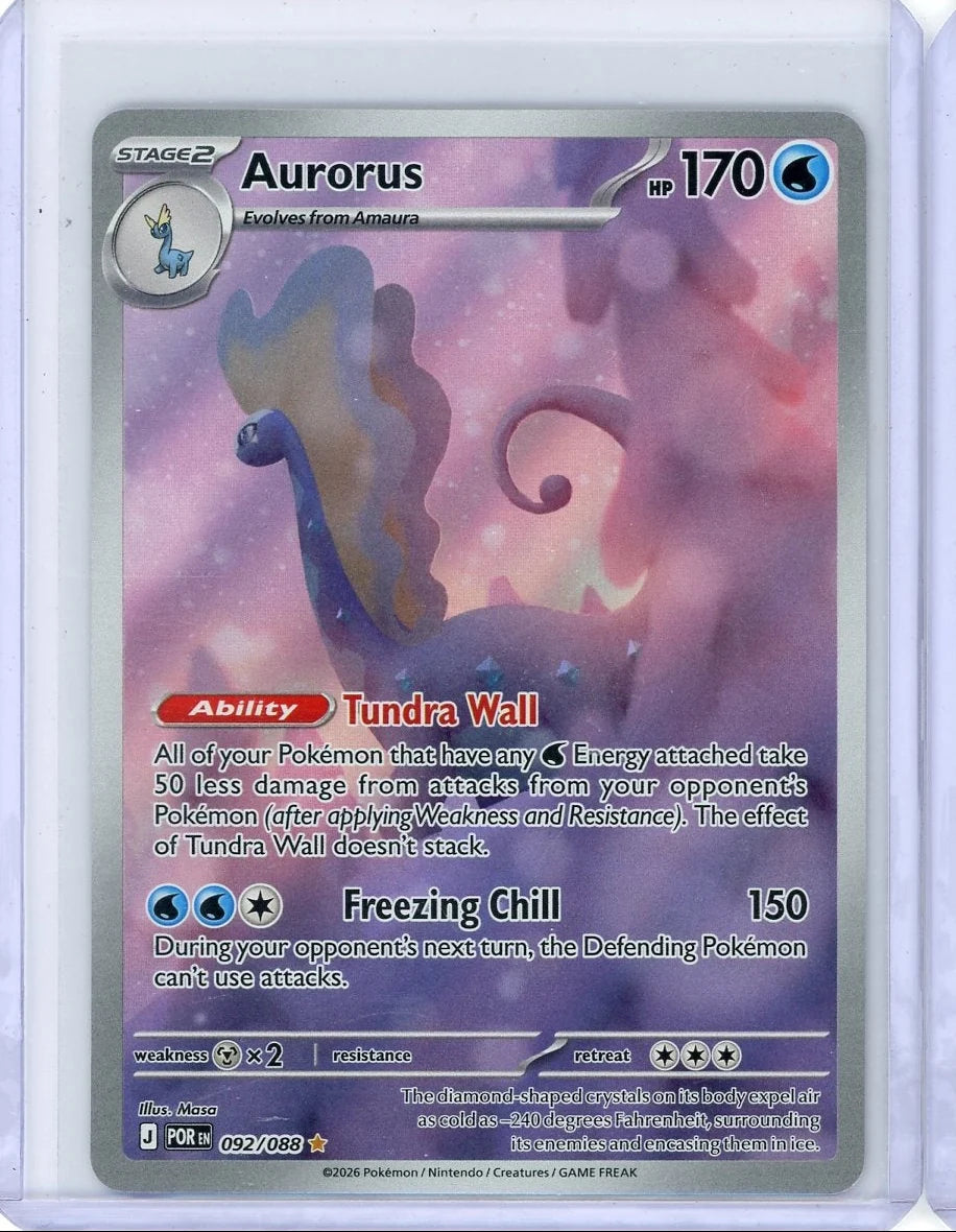 Aurorus Pokémon Perfect Order #092/088