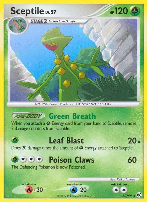 Sceptile (30) (30/99) (Arceus) (AR)