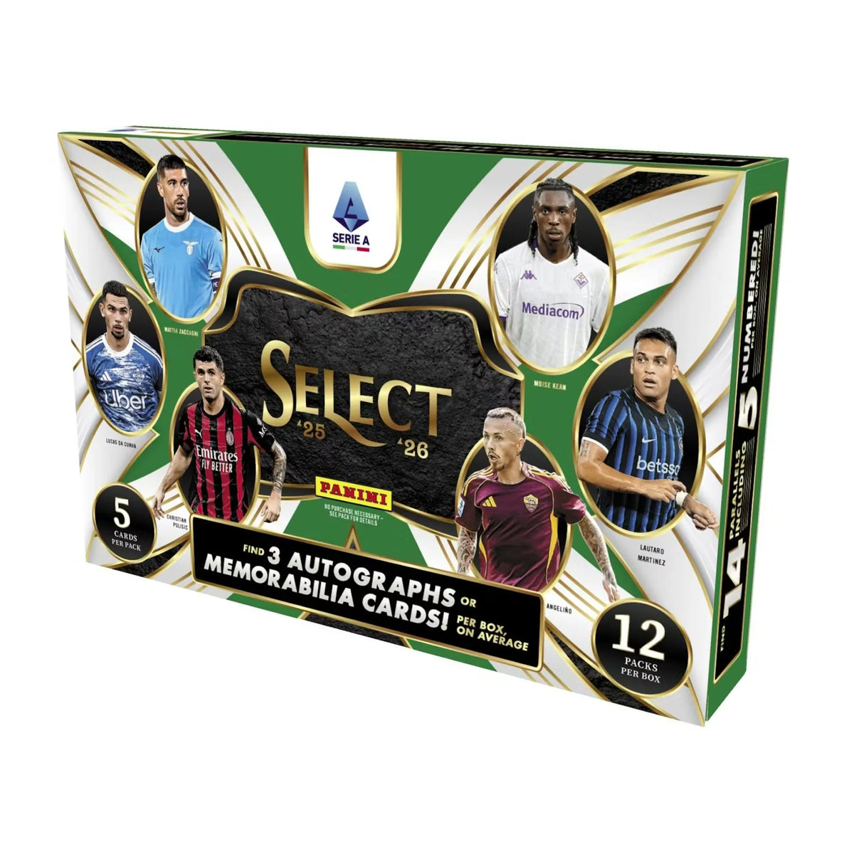 2025-26 Panini Select Serie A Soccer Hobby Box