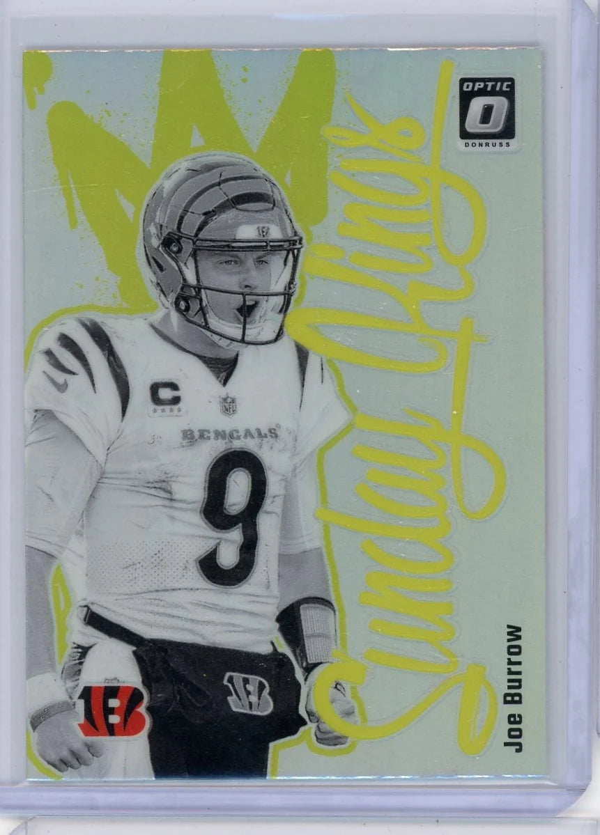 Joe Burrow 2024 Panini Donruss Optic Sunday Kings SSP
