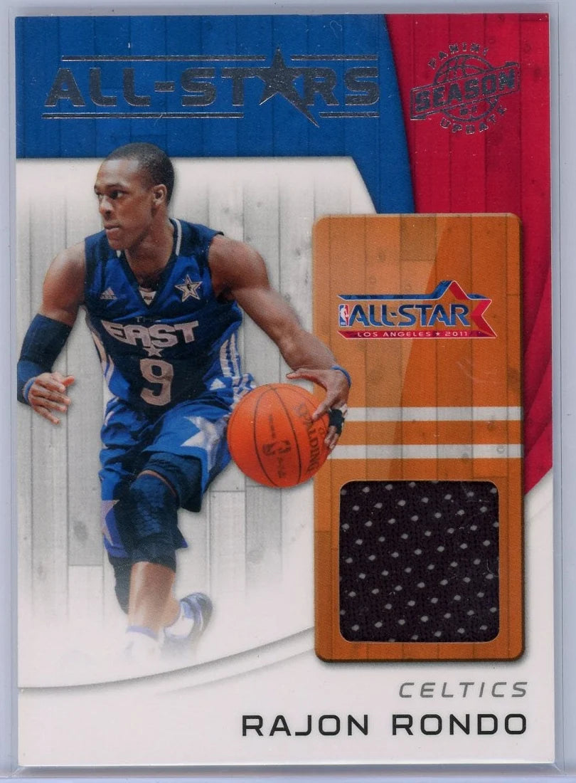 Rajon Rondo 2011 Panini Season Update All-Stars Patch