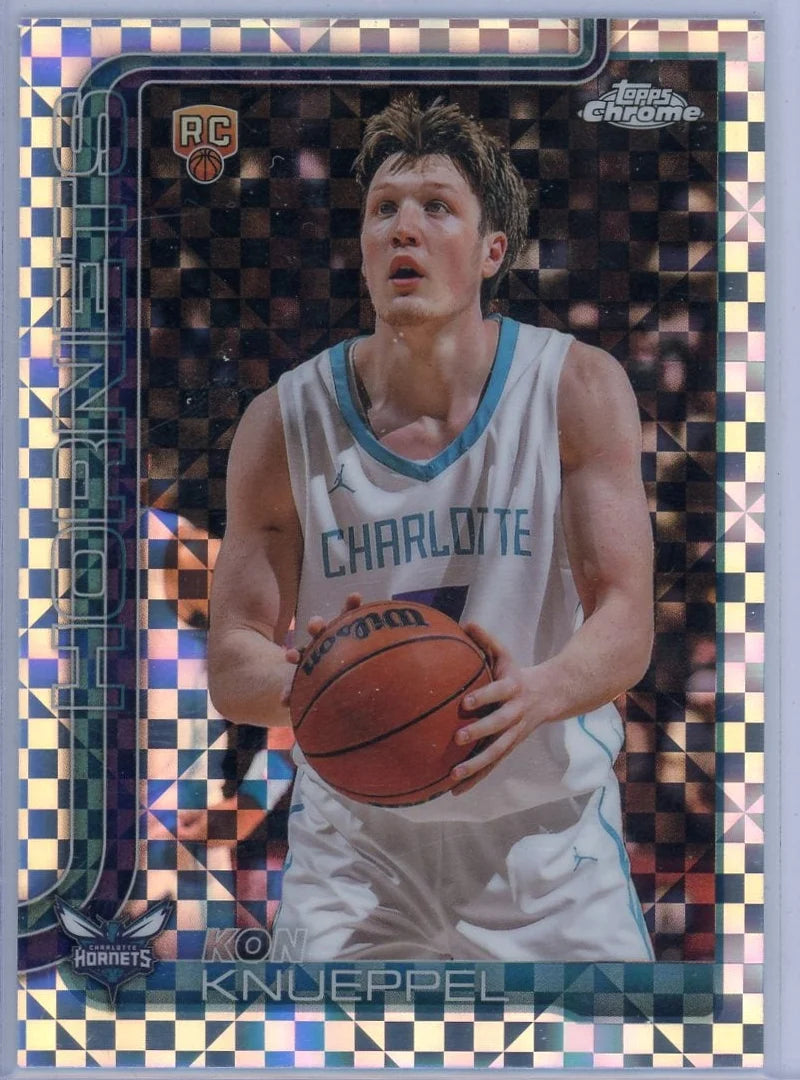 Kon Knueppel 2025-26 Topps Chrome X-Fractor RC