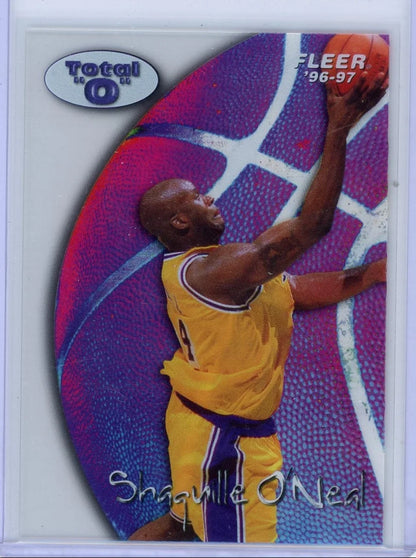 Shaquille O'Neal 1996-97 Fleer Total "O"
