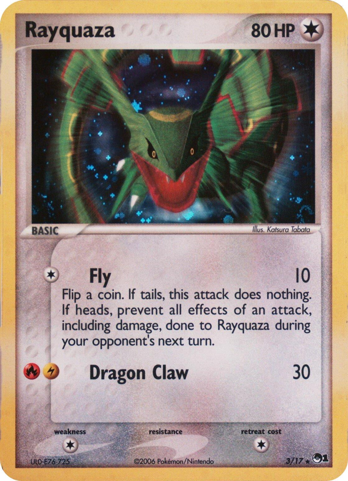Rayquaza - 003/017 (2006) (003/017) (Blister Exclusives) (BLE)