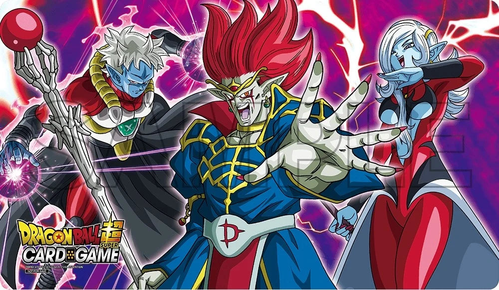 Dragon Ball Super: Origins 2019 Team Tournament - Participation Playmat featuring Mira, Demigra, & Towa