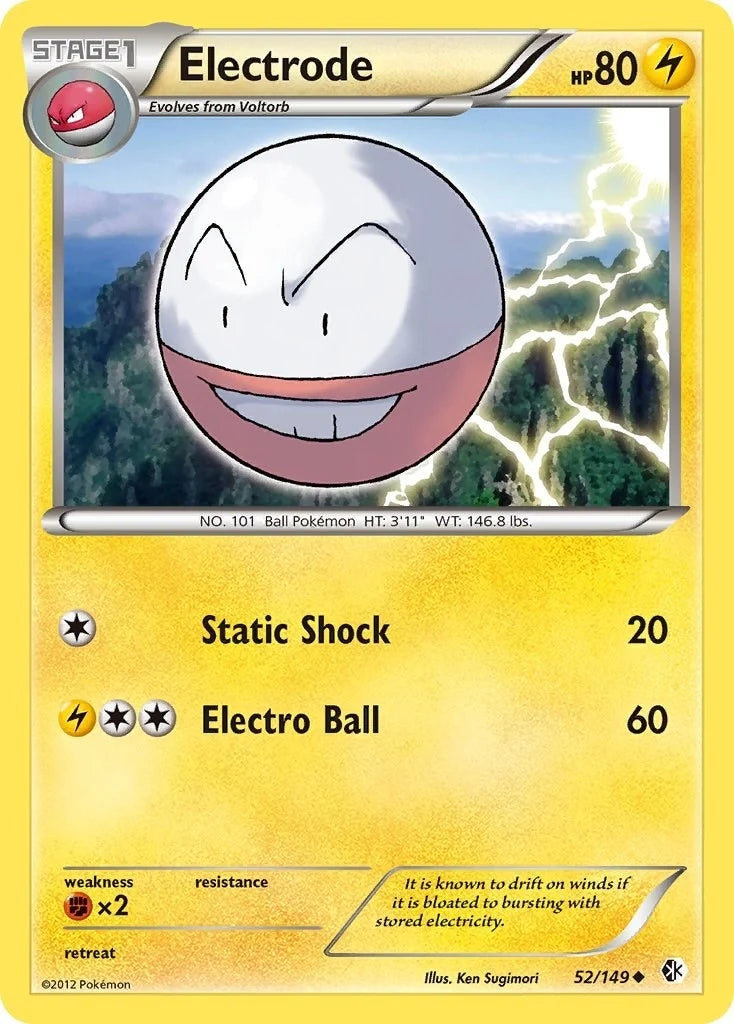 Electrode (52/149) (Boundaries Crossed) (BCR)