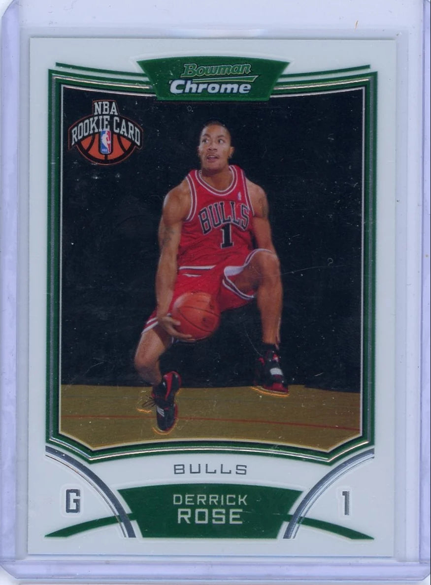 Derrick Rose 2008 Bowman Chrome Rookie Card