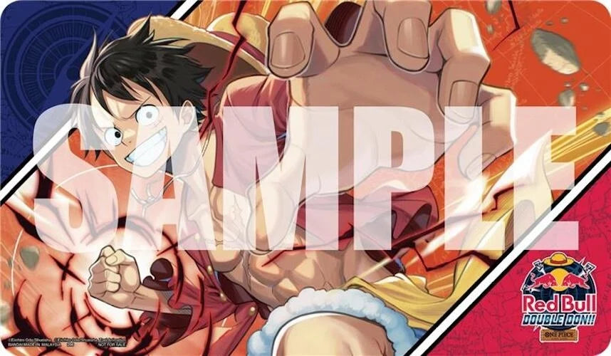 One Piece Card Game: Red Bull Double Don!! Playmat