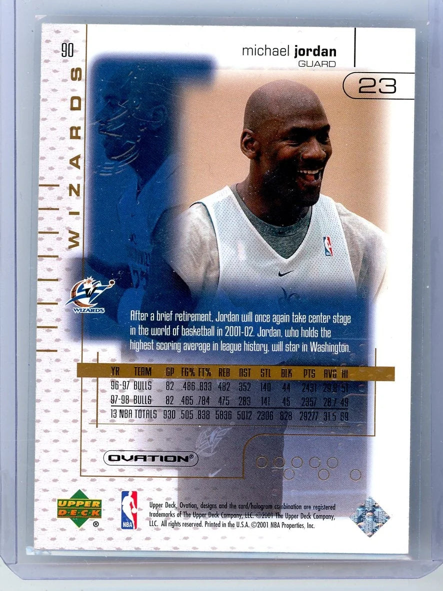 Michael Jordan 2001 Upper Deck Ovation