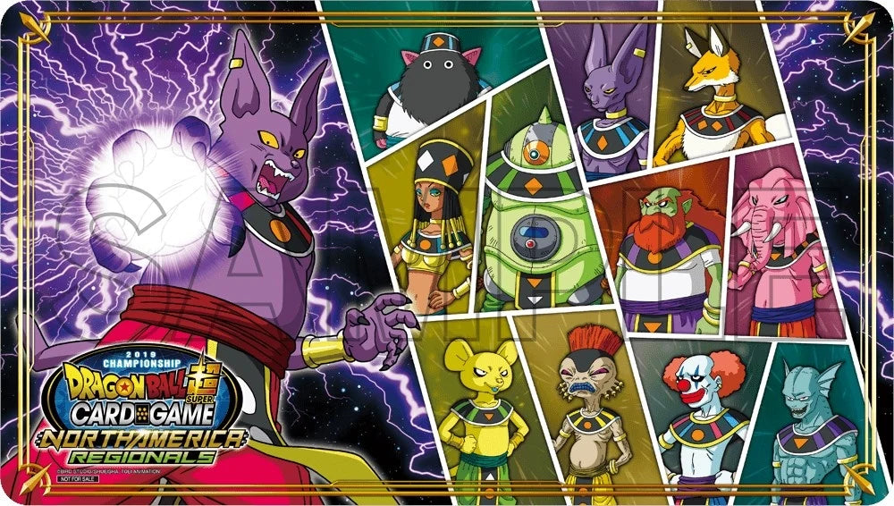 Dragon Ball Super: National Championship September 2019 - Top 50 Playmat