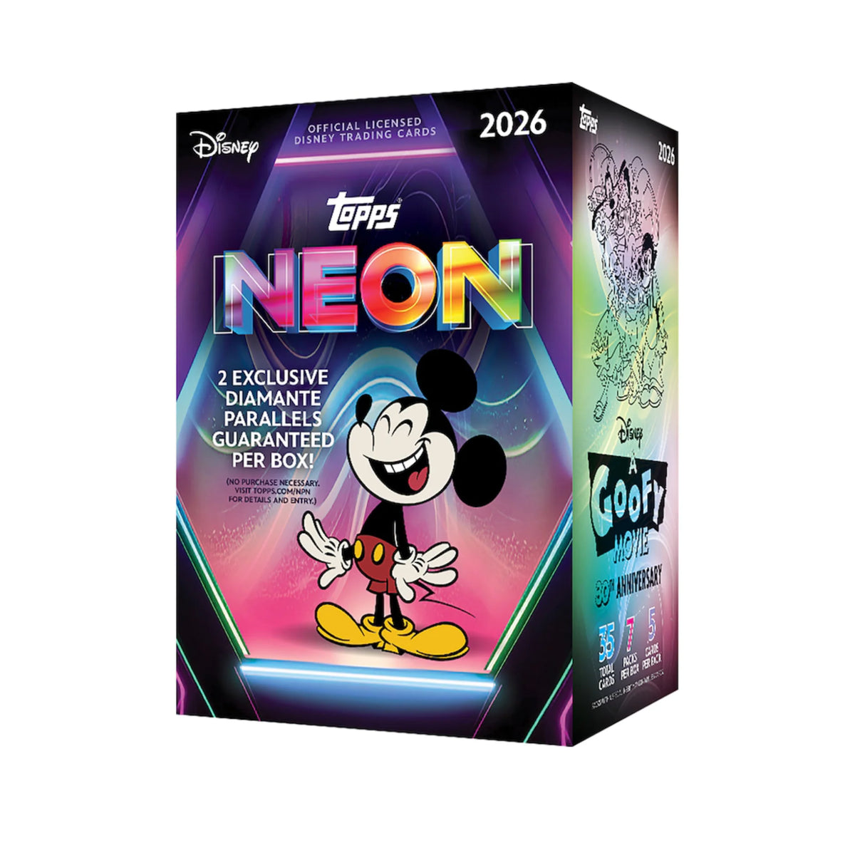 2026 Topps Disney Neon Blaster Box