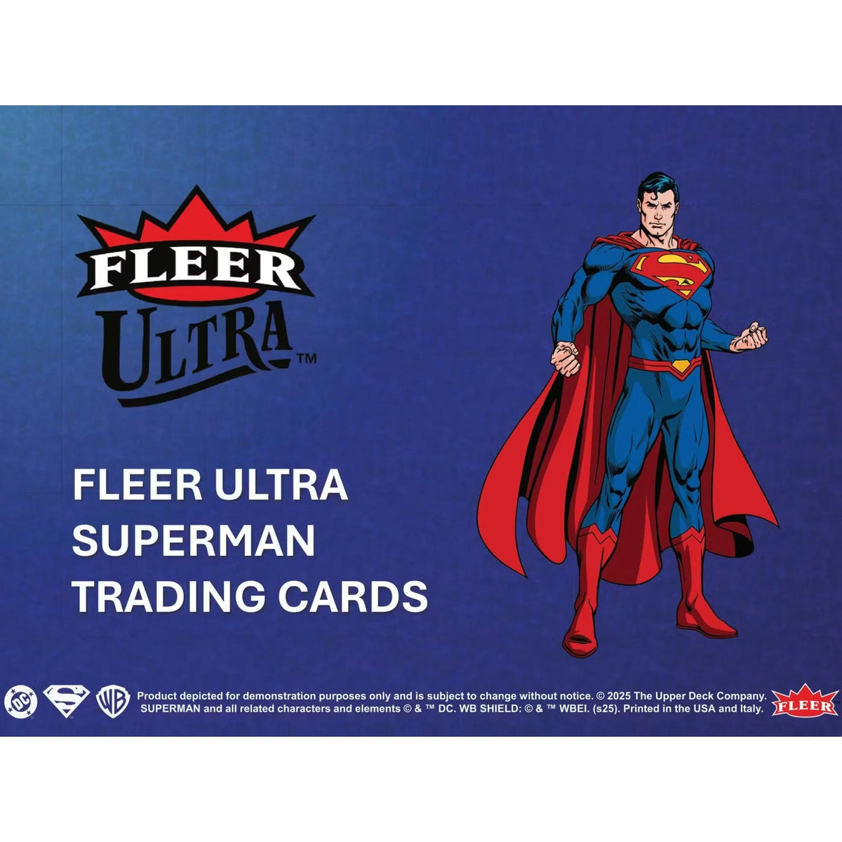 2025 Upper Deck Fleer Ultra Superman Blaster Box