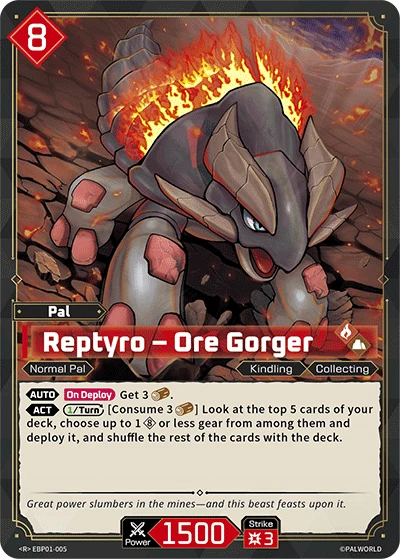 Reptyro – Ore Gorger (EBP01-005) (Dawn of Palpagos) (EBP01)