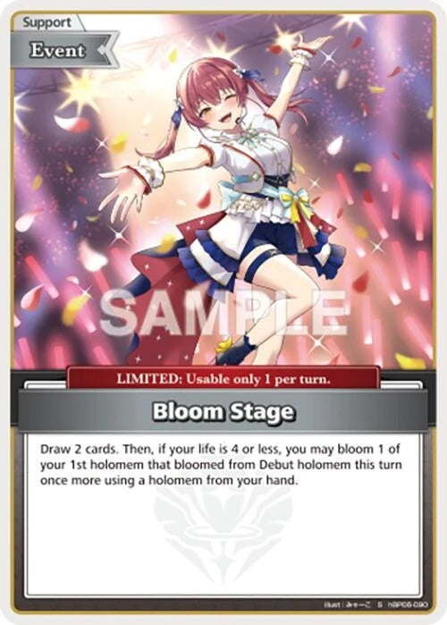 Bloom Stage (S) (hBP06-090) (Ayakashi Vermilion) (HBP06E)