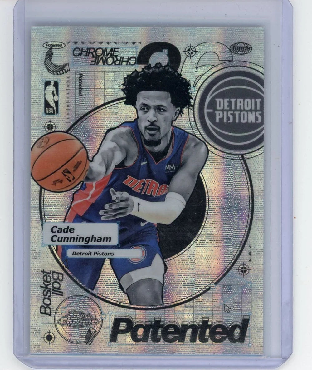 Cade Cunningham 2025-26 Topps Chrome Patented SP
