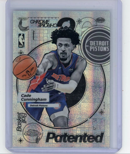 Cade Cunningham 2025-26 Topps Chrome Patented SP