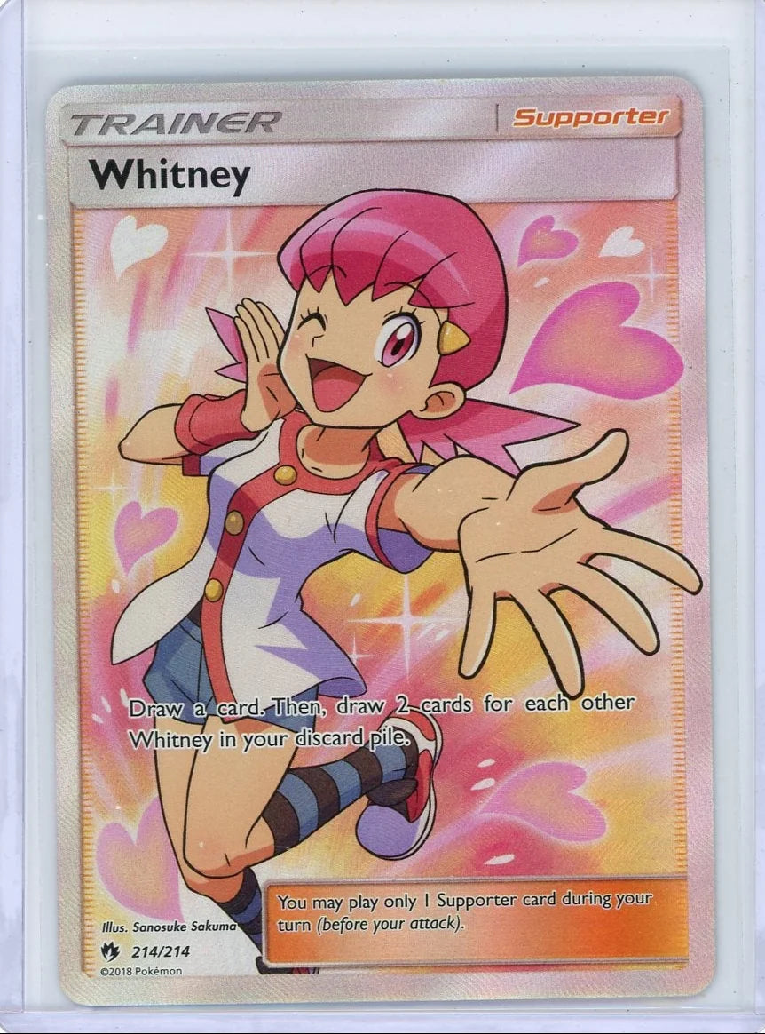 Whitney Pokémon Lost Thunder Ultra Rare #214/214