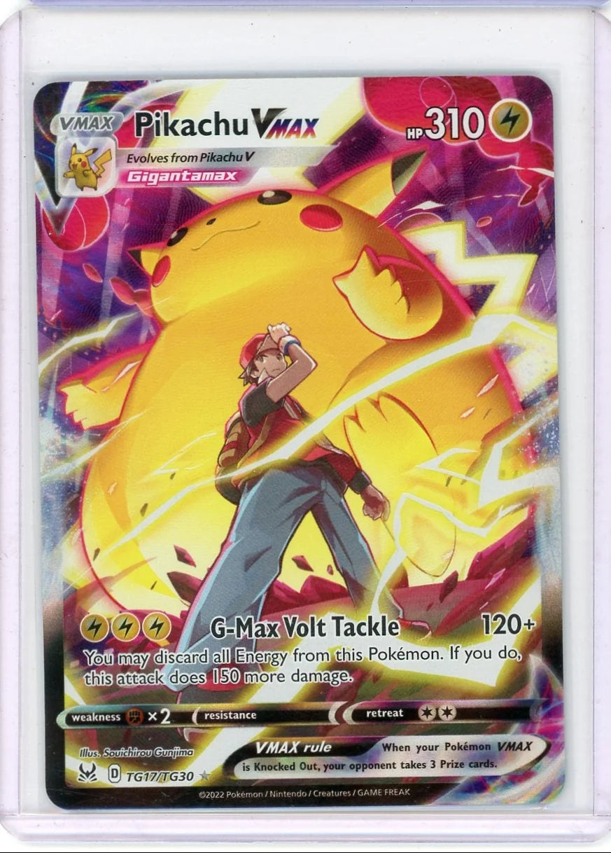 Pikachu Vmax Pokémon Lost Origin Trainer Gallery #TG17/TG30