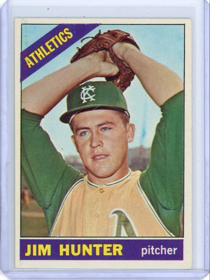 Jim (Catfish) Hunter 1965 Topps #36