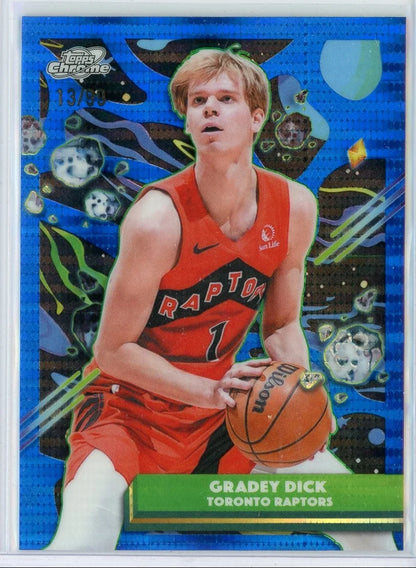 2026 Gradey Dick Topps Cosmic Chrome #93 Blue /99