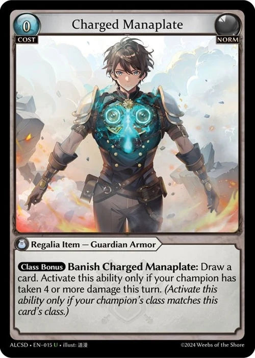 Charged Manaplate (015) (Alchemical Revolution Starter Decks) (ALCSD)