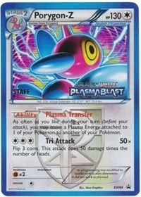 Porygon-Z (Team Plasma) - BW84 (Prerelease) [Staff] (BW84) (Black and White Promos) (PR)