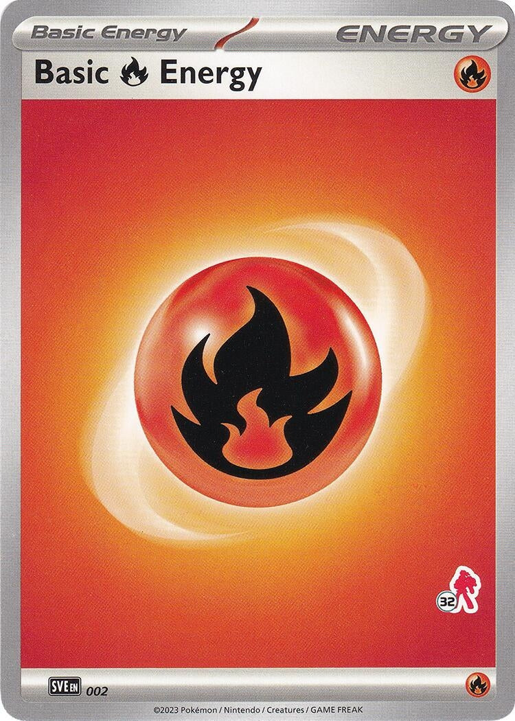 Basic Fire Energy - Armarouge 32 (002) (Battle Academy 2024) (BA24)