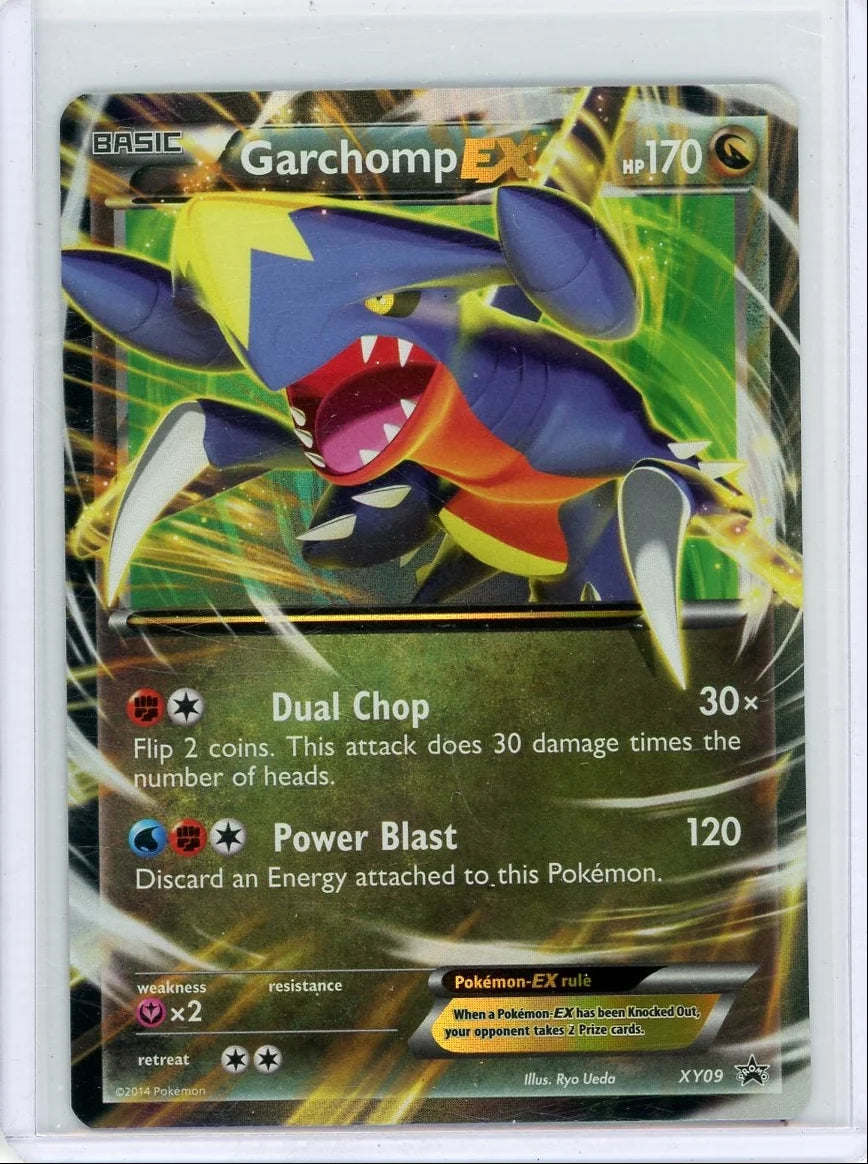 Garchomp EX 2014 Pokemon Black Star Promo #XY09 LP/NM