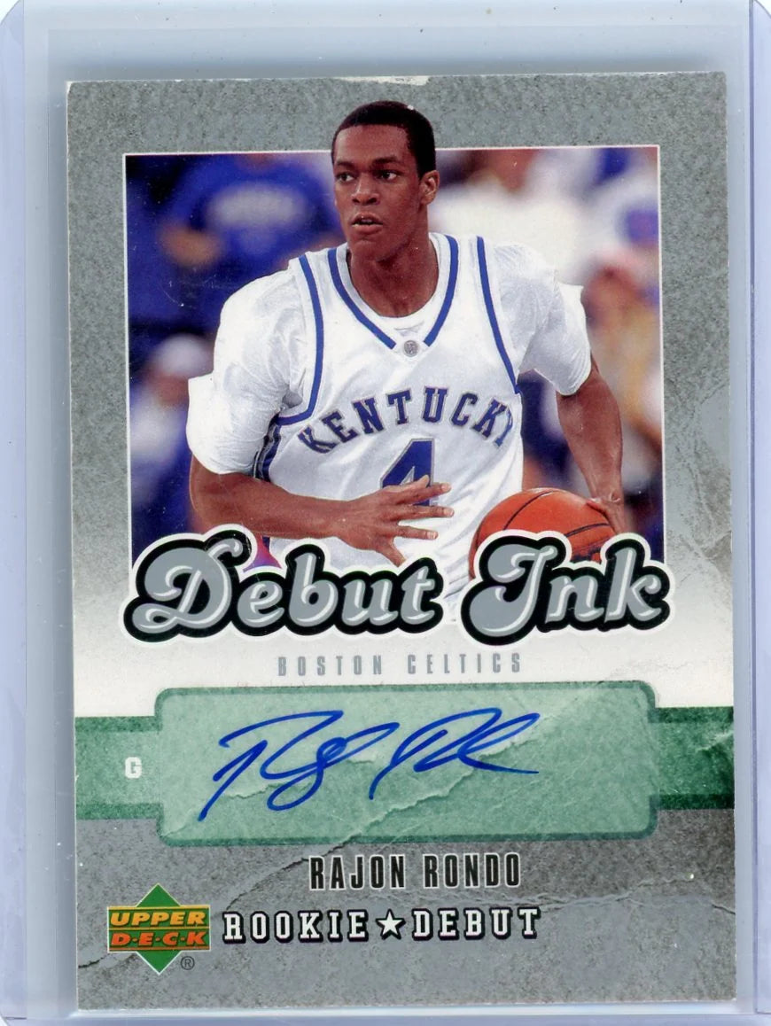 Rajon Rondo 2006-07 Upper Deck Rookie Debut Debut Ink Auto