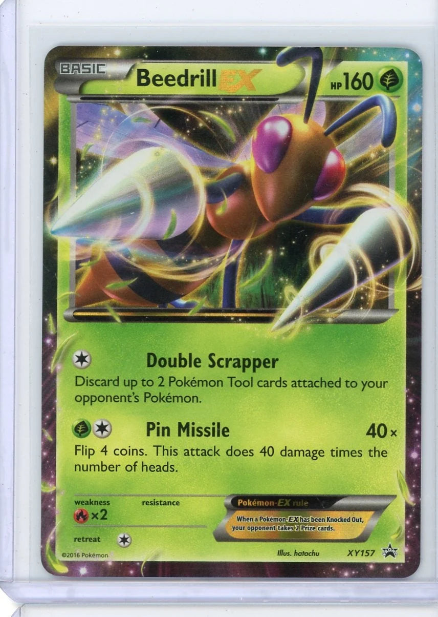 Beedrill EX 2016 Pokemon Black Star Promo #XY157 LP/NM