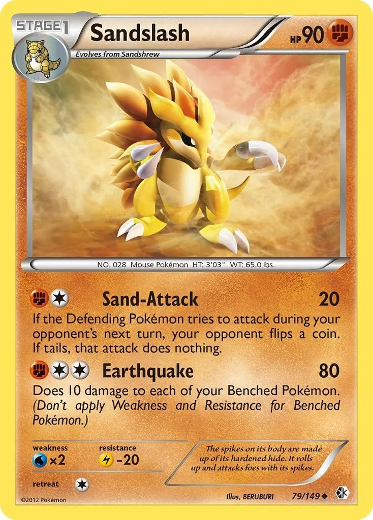 Sandslash (79/149) (Boundaries Crossed) (BCR)